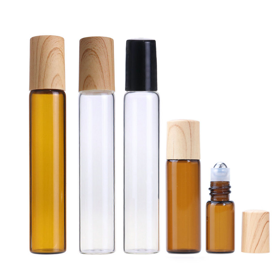 Perfume Fragrance Ingredients - 5PCS Glass Essential Oils Roller Bottles