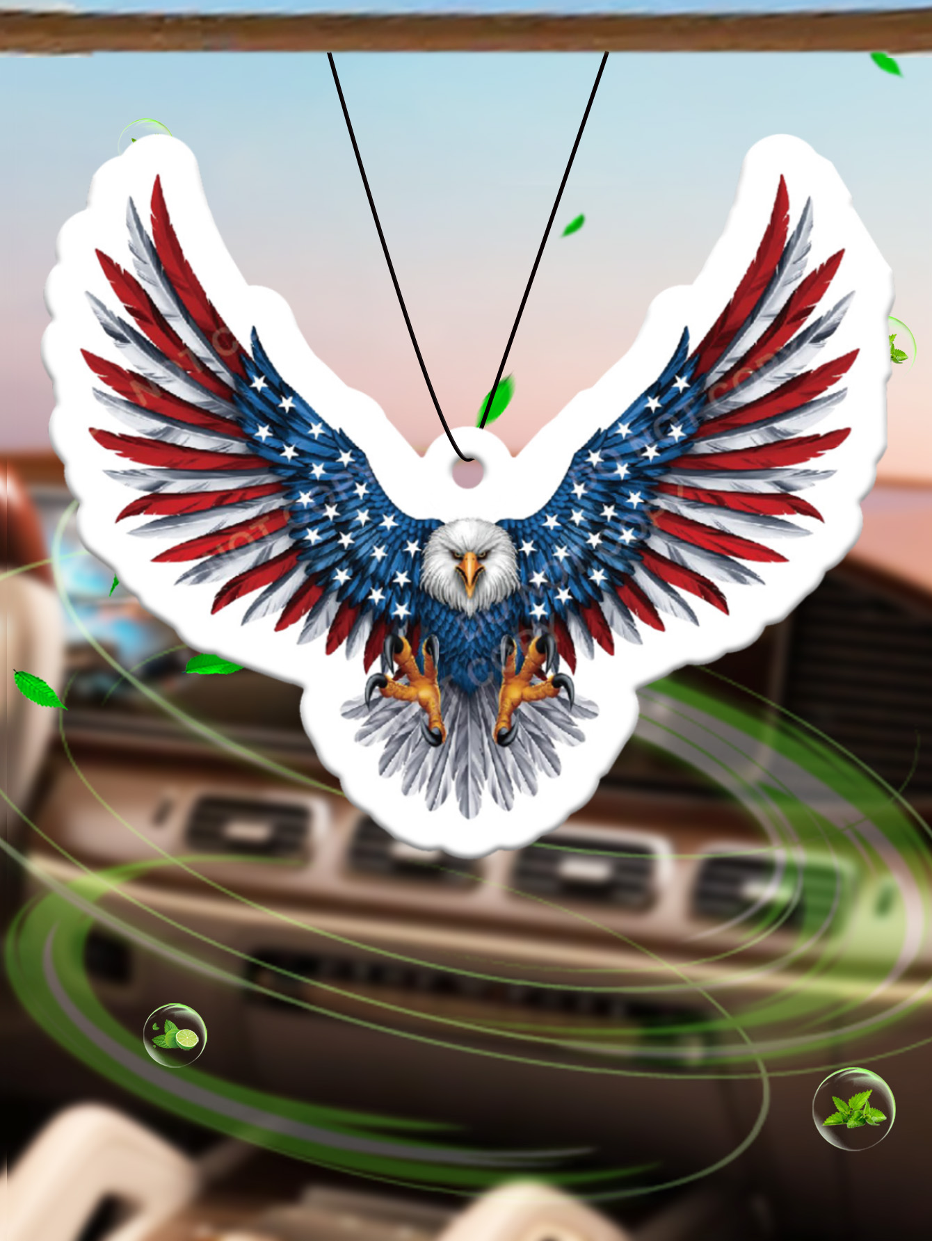 Perfume Fragrance Types - American Eagle Intercontinental Hotel with Flag