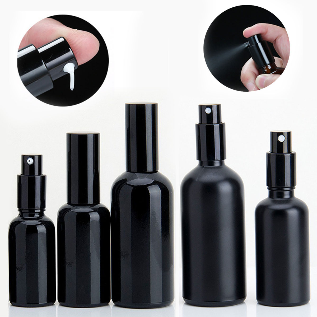 Perfume Fragrance Ingredients - 10ml to 100ml Essential Oil Black