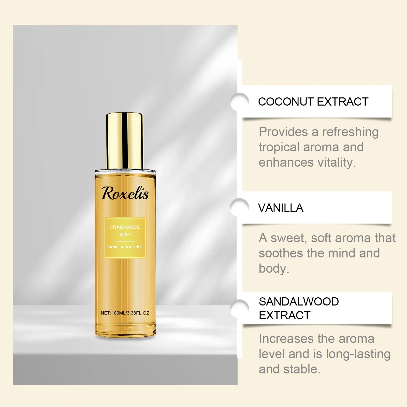 Coconut Vanilla Aroma Spray La - Fragrance Perfume For Hair recensione e prezzo