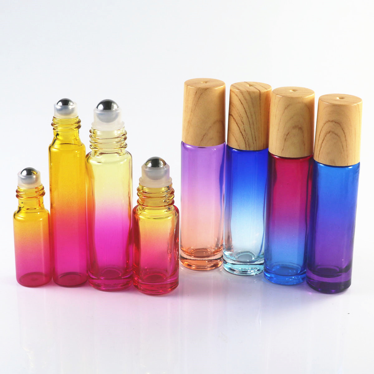 5X 10X Empty Glass Roll on Bot - Perfume Fragrance Ingredients recensione e prezzo