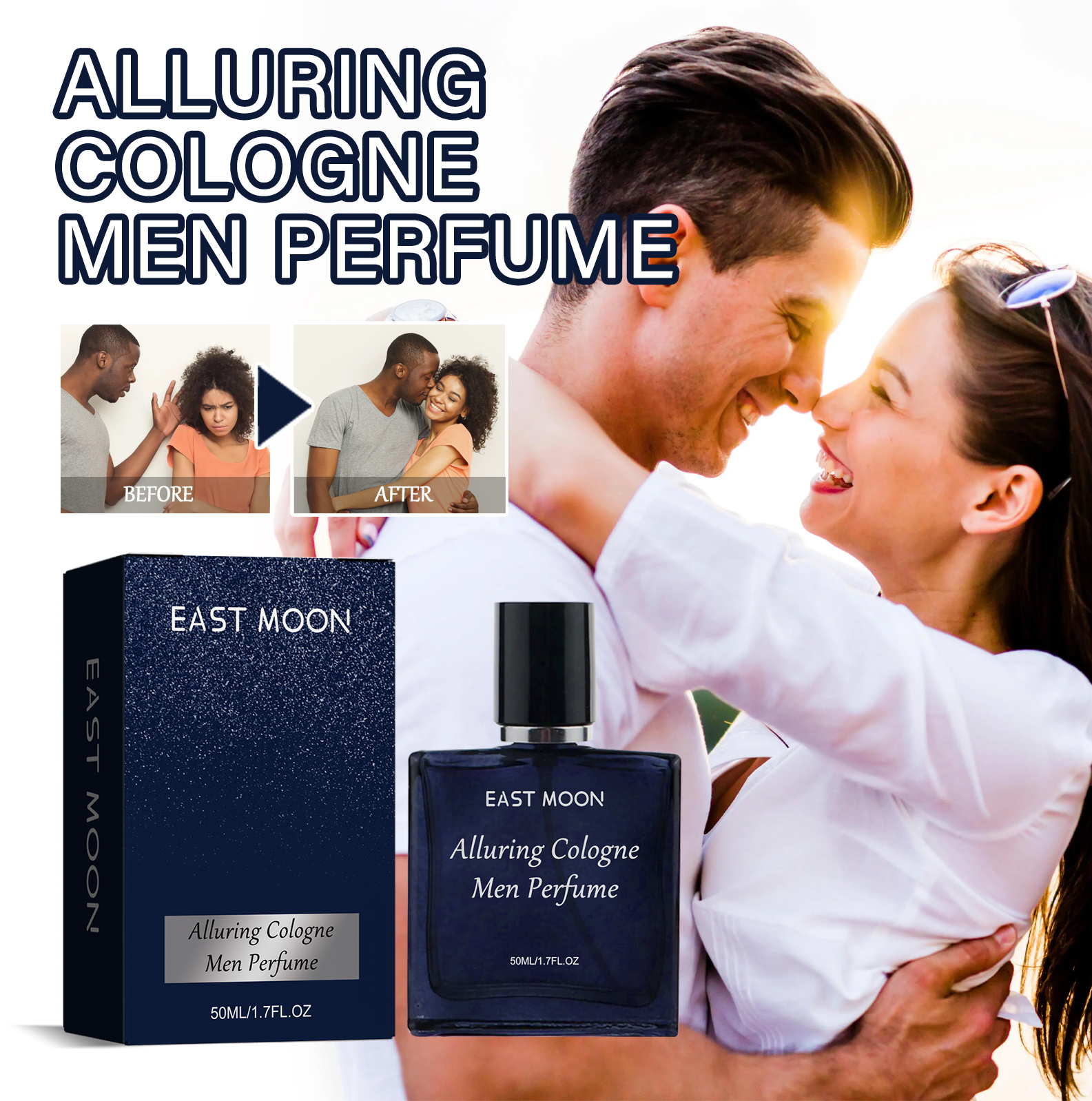 East Moon Men Cologne Fragranc - Fragrance Perfume For Hair recensione e prezzo