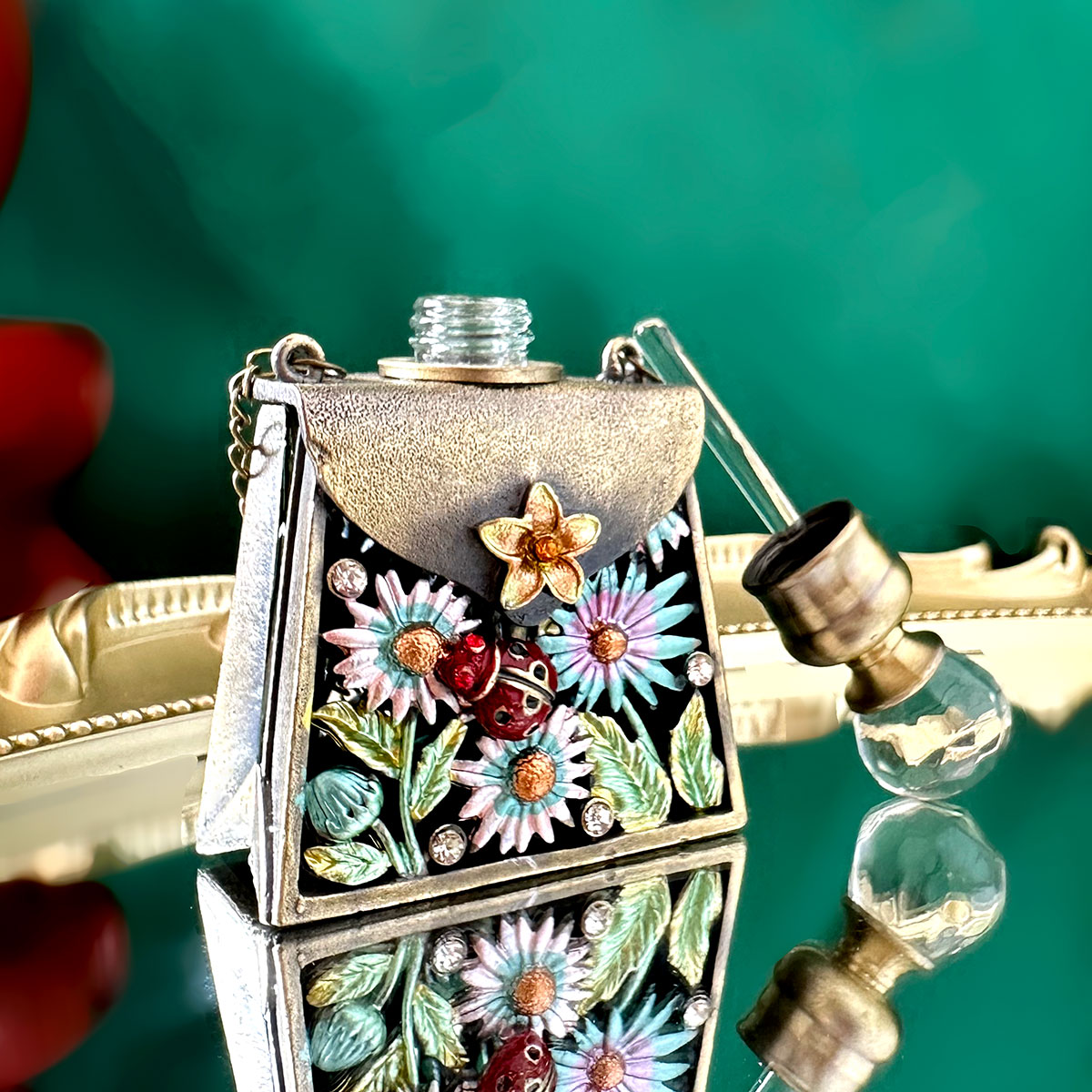 Rose Flower Handbag Perfume Dr - Perfume Fragrance Refill recensione e prezzo