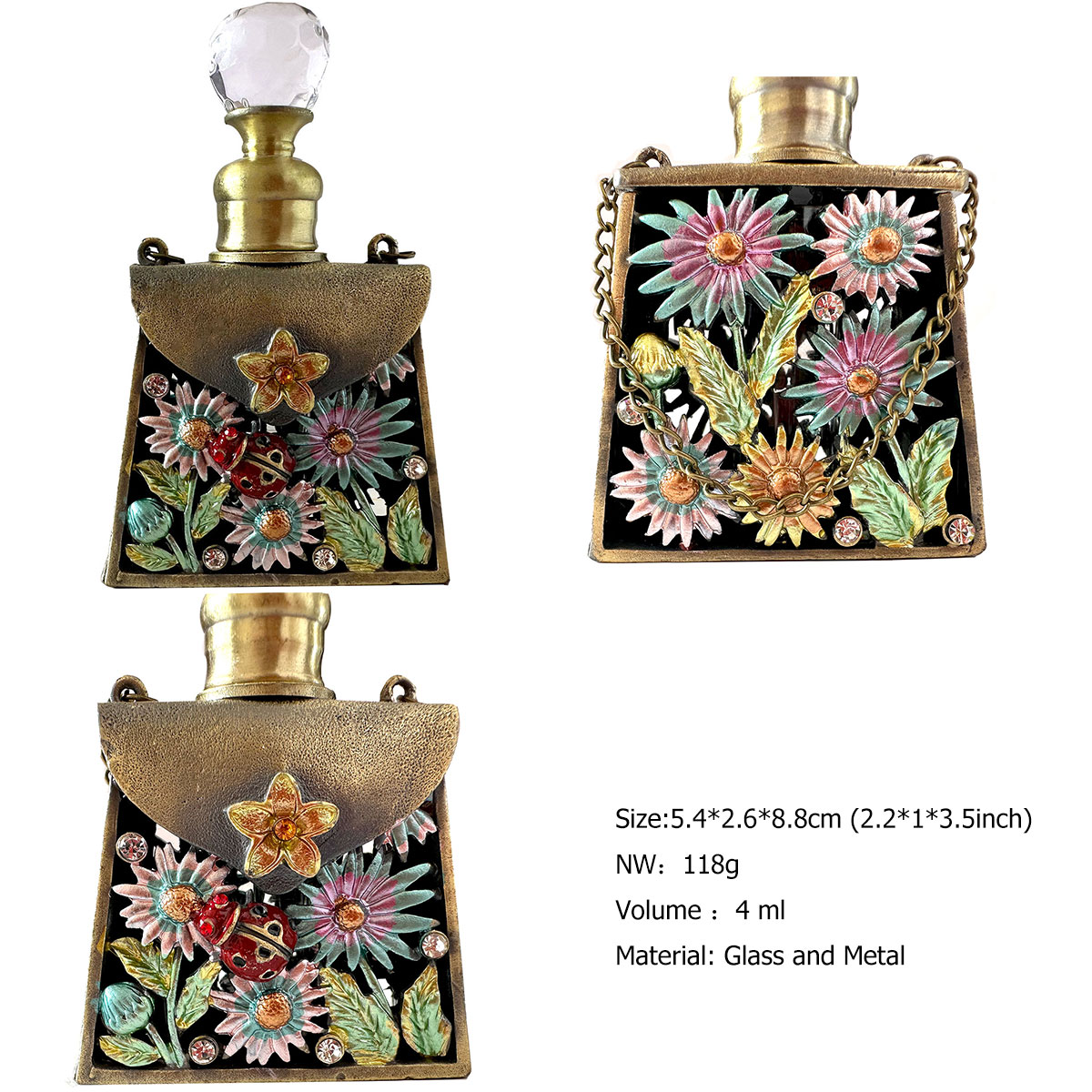 Rose Flower Handbag Perfume Dr - Perfume Fragrance Refill recensione e prezzo