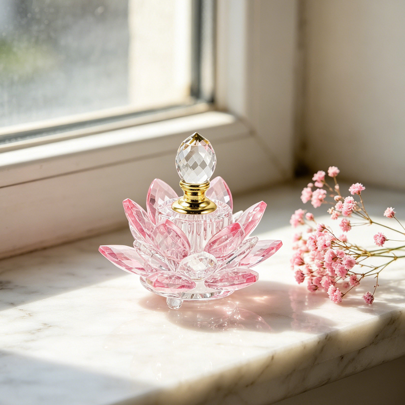 Refillable Crystal Lotus Flowe - Perfume Fragrance Refill recensione e prezzo