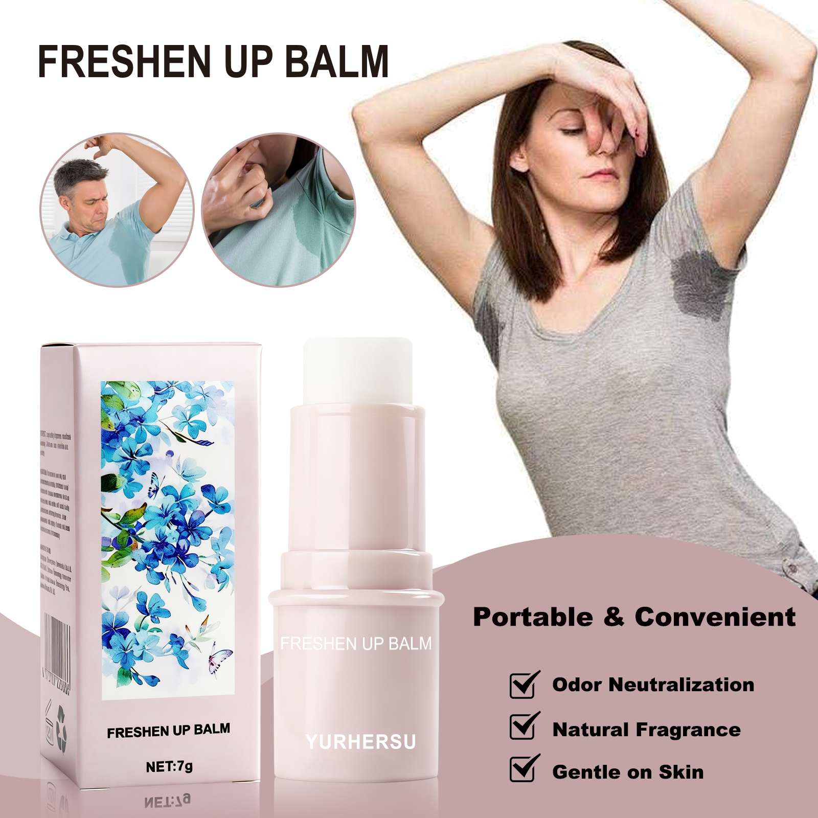 Portable antiperspirant stick, - Perfume Fragrance Refill recensione e prezzo