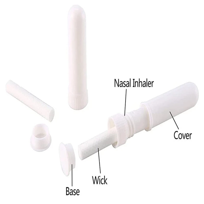 30Pcs White Empty Nasal Inhale - Perfume Fragrance Ingredients recensione e prezzo
